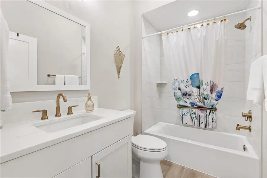 Furnished interior view inside a new home in , The Villages (Image 14).