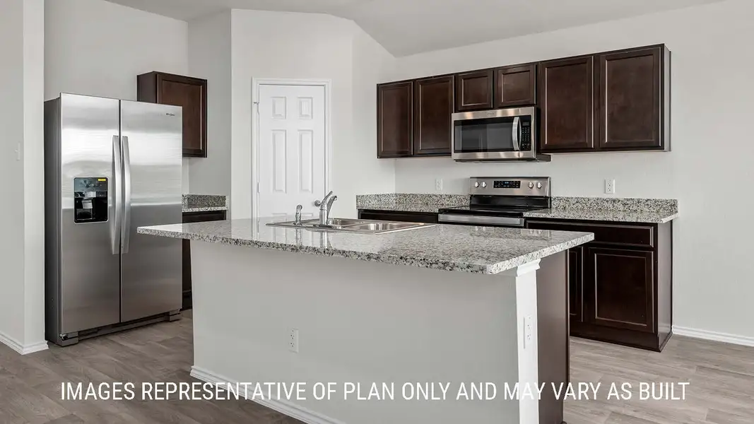 Representative furnished interior of a home built from the Fargo by D.R. Horton in Victory Ranch, Killeen (Image 7).