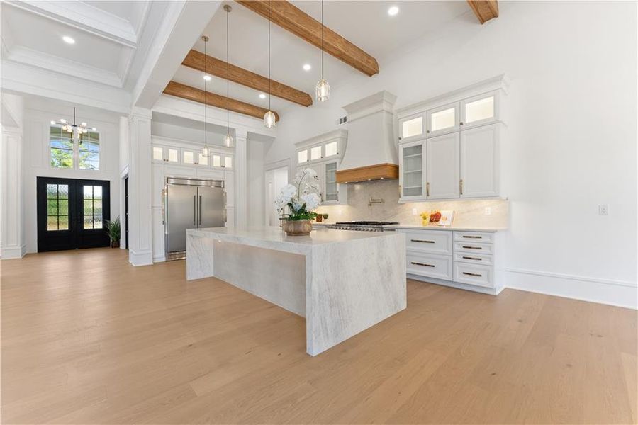 Furnished interior view inside a new home in , Monroe (Image 4).