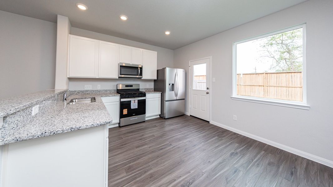 Kitchen and Dining Area