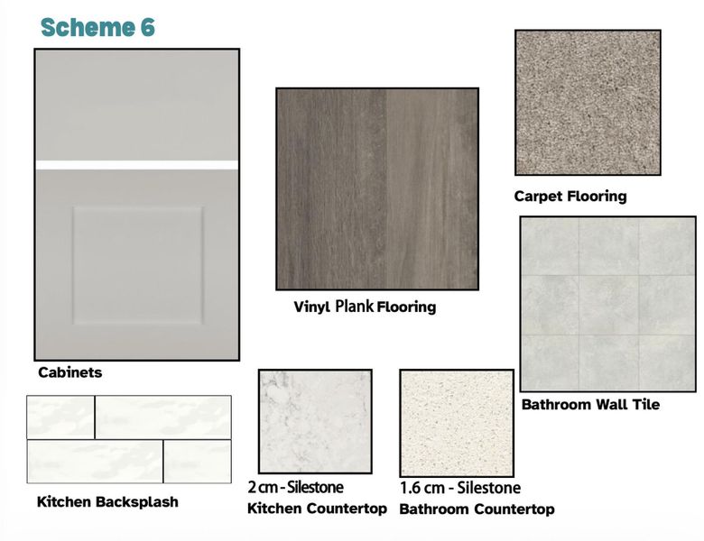 Sample of building materials used in homes in Hunters Crossing, Sealy (Image 24).