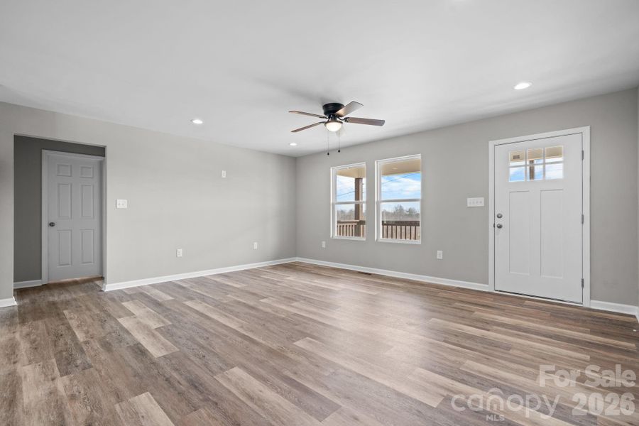 Spacious, unfurnished interior of a new home in , Morganton (Image 14).