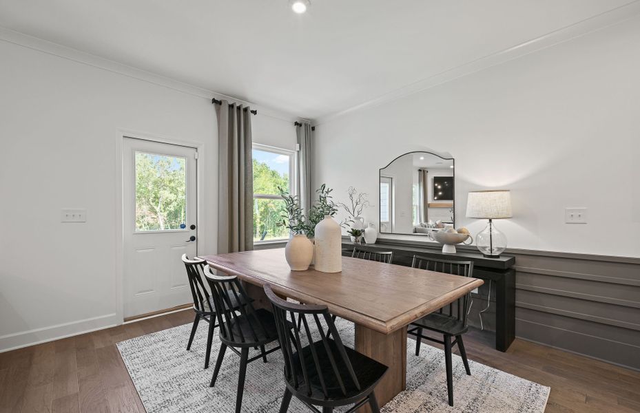 Furnished interior view inside a new home in Briar Creek, Atlanta (Image 15).