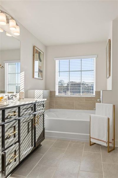 Furnished interior view inside a new home in Hellen Valley, Braselton (Image 22).