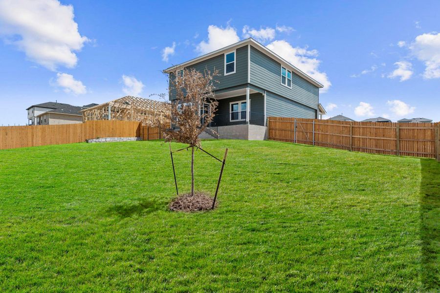 Exterior details and patio area of a home in Wayside, Uhland (Image 2). Exterior details and patio area of a home in Wayside, Uhland (Image 2).