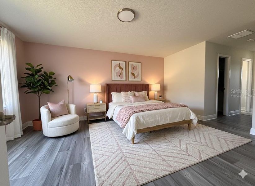 Furnished interior view inside a new home in , Inverness (Image 8).