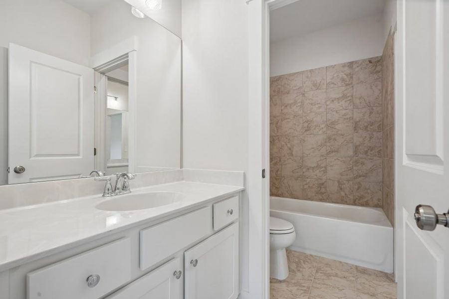 Furnished interior view inside a new home in Arden on Lanier, Cumming (Image 19).