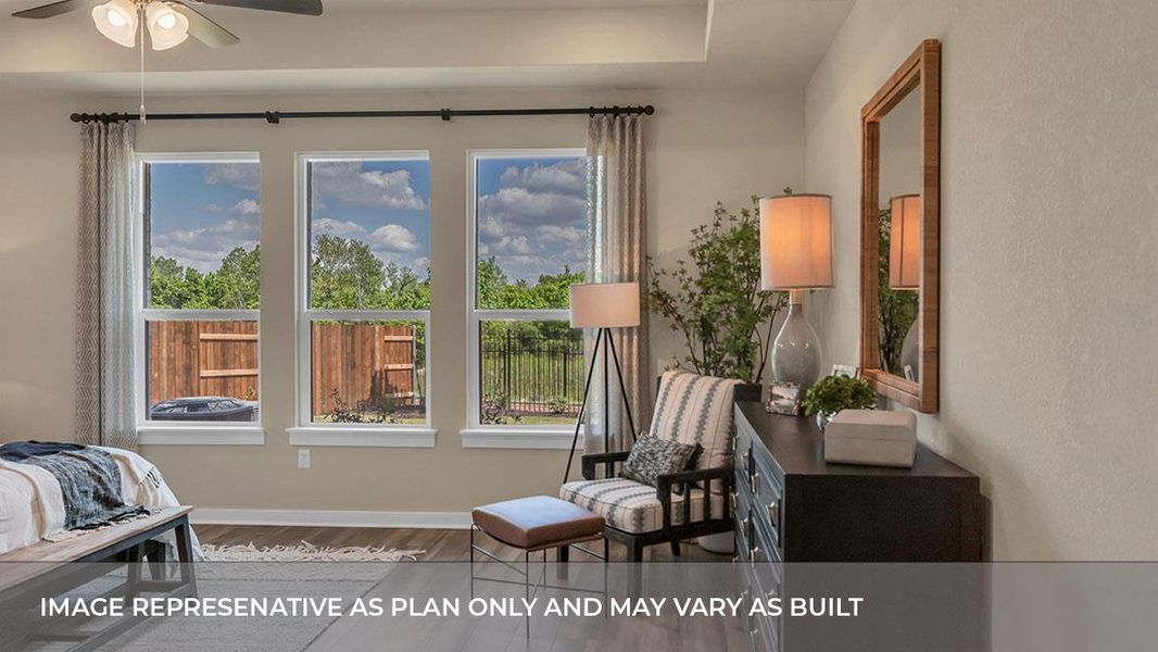 Furnished interior view inside a new home in Rosenbusch Ranch, Leander (Image 22).