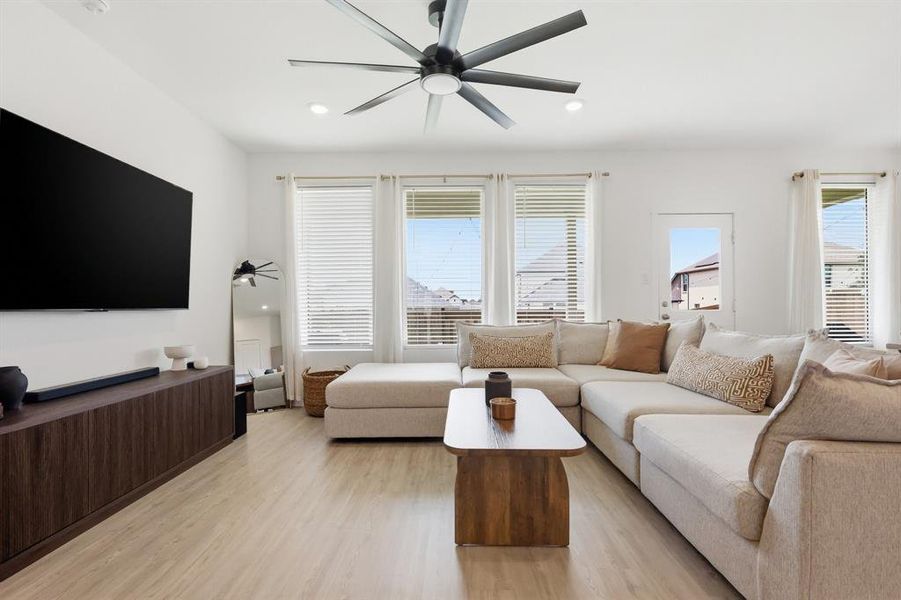 Furnished interior view inside a new home in , Forney (Image 7).