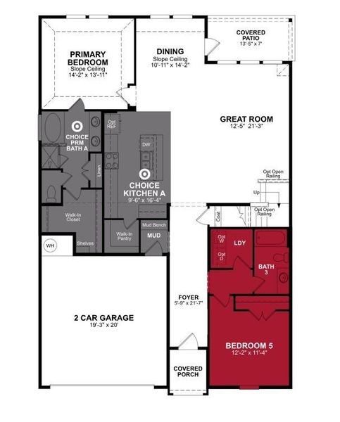 Beazer Homes Churchill Rainier floorplan Beazer Homes Churchill Rainier floorplan