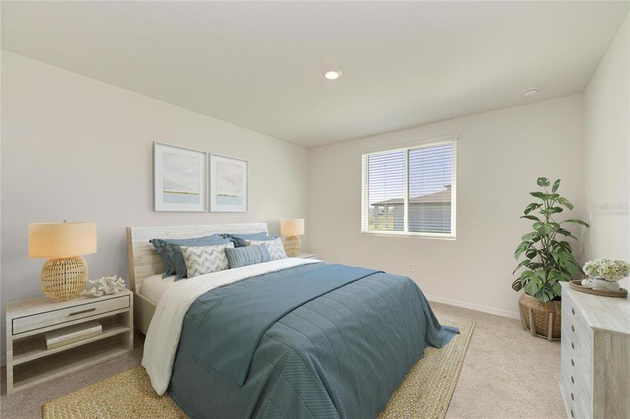 Furnished interior view inside a new home in Magnolia Bay - Classic Series, Nokomis (Image 17).