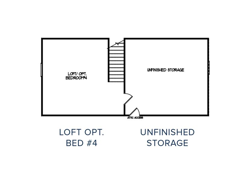 2D floor plan layout for the The Meadow by My Home Communities in Enclave at Harbor Club, Greensboro, GA (Image 4). 2D floor plan layout for the The Meadow by My Home Communities in Enclave at Harbor Club, Greensboro, GA (Image 4).