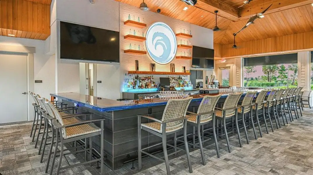 Furnished interior view inside a new home in Esplanade at Coasterra, Palmetto (Image 3).