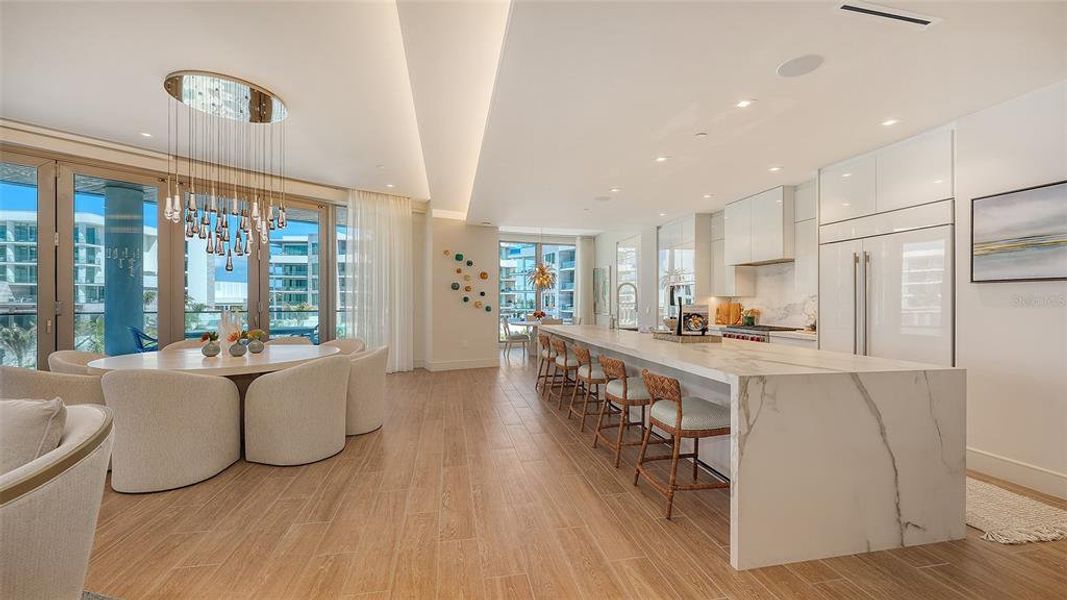 Furnished interior view inside a new home in , Longboat Key (Image 45). Furnished interior view inside a new home in , Longboat Key (Image 45).