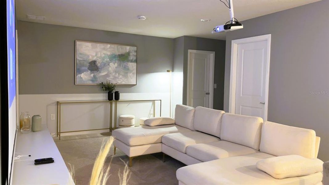 Furnished interior view inside a new home in , Clermont (Image 30).