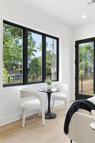 Furnished interior view inside a new home in , Atlanta (Image 19).