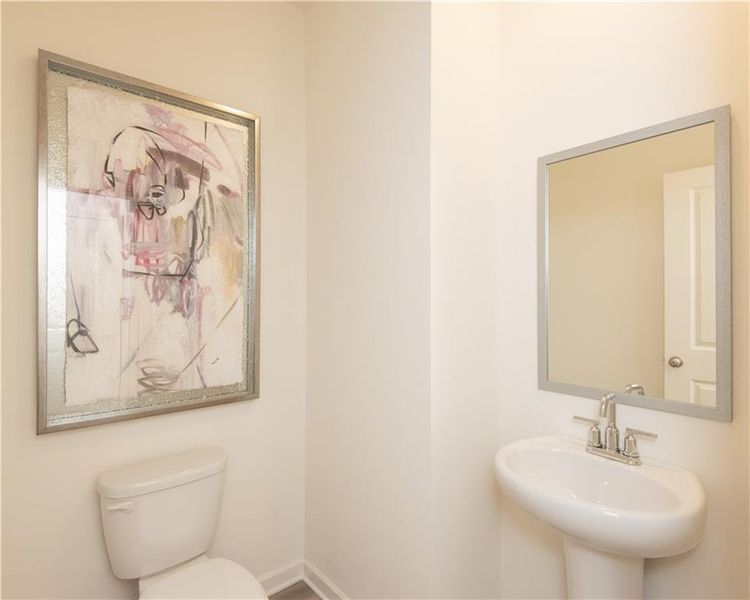 Furnished interior view inside a new home in Shoals Crossing, Conyers (Image 28).