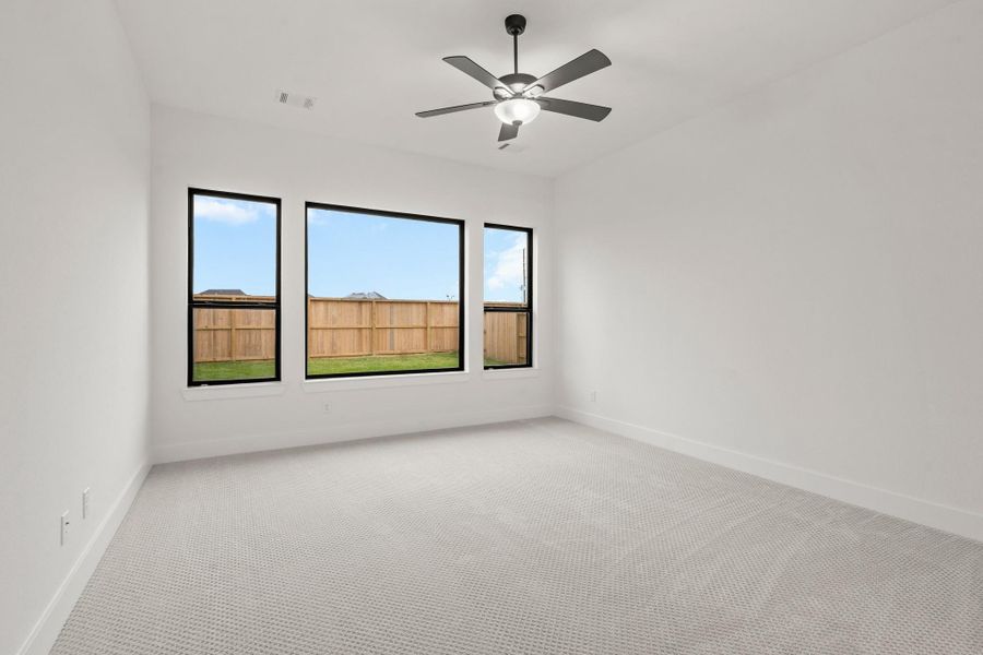 Spacious, unfurnished interior of a new home in Legacy Prairie at Katy Court 60', Katy (Image 17).