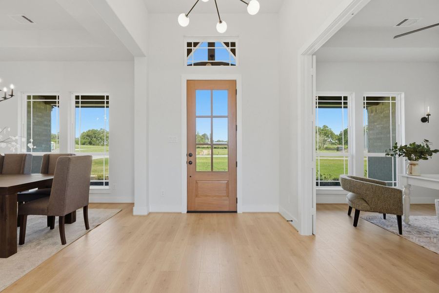 Furnished interior view inside a new home in , Montgomery (Image 12).