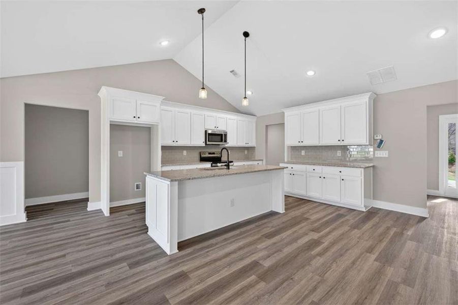 Furnished interior view inside a new home in , Winder (Image 6).