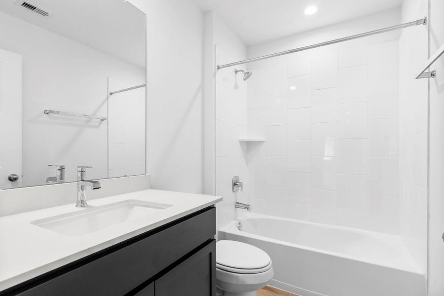 Furnished interior view inside a new home in Emberly, Beasley (Image 8).