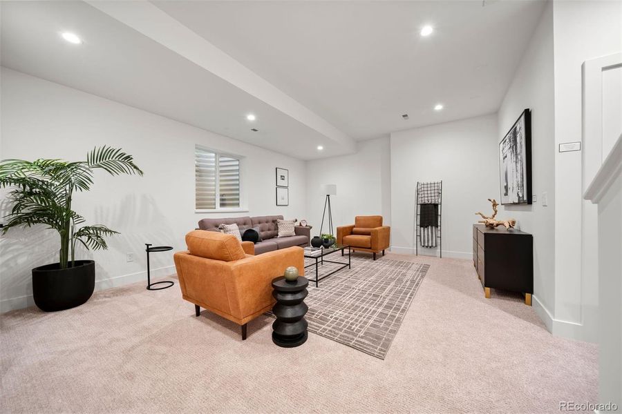 Furnished interior view inside a new home in , Denver (Image 12). Furnished interior view inside a new home in , Denver (Image 12).