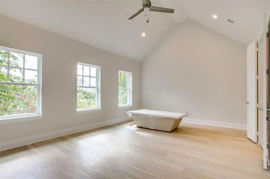 Progress photo of actual unit.