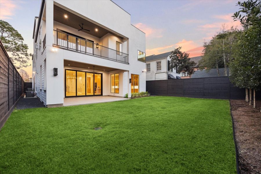 Back Yard with a room for a pool