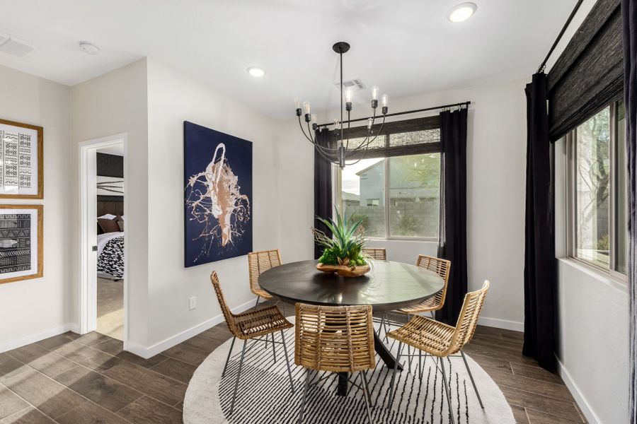 Furnished interior view inside a new home in Sunrise, Surprise (Image 4).