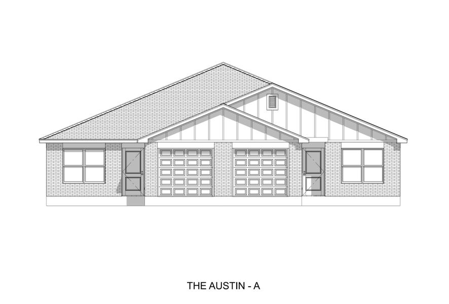 Representative rendering of the exterior for the The Austin by Flintrock Builder (Image 1). Representative rendering of the exterior for the The Austin by Flintrock Builder (Image 1).