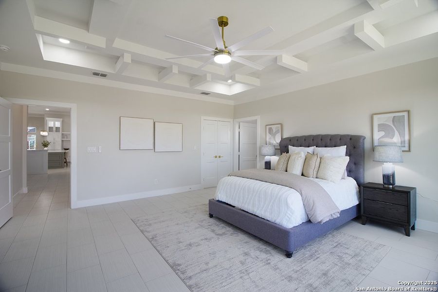 Furnished interior view inside a new home in , Corpus Christi (Image 10).