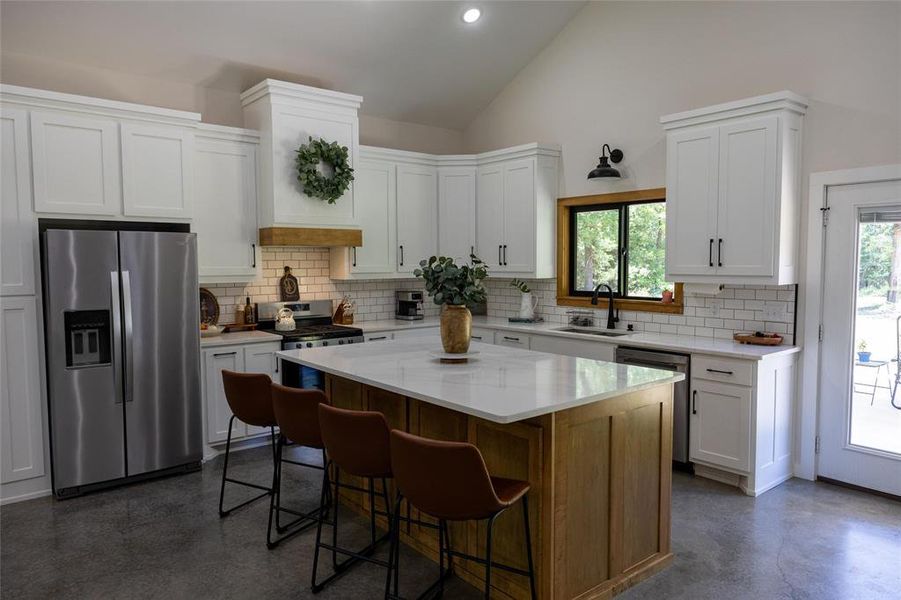 Furnished interior view inside a new home in , Powderly (Image 16).