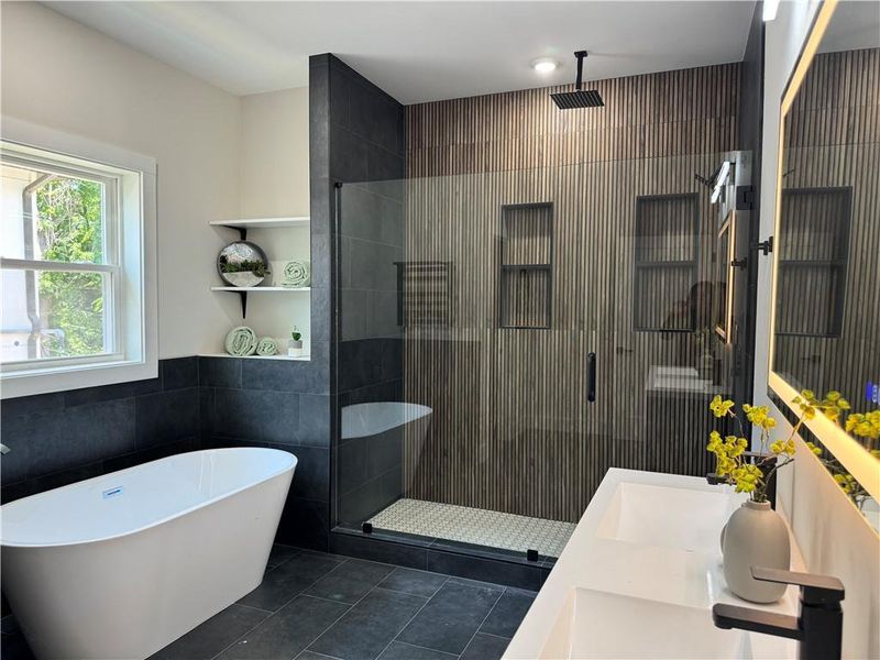 Furnished interior view inside a new home in , East Point (Image 11).
