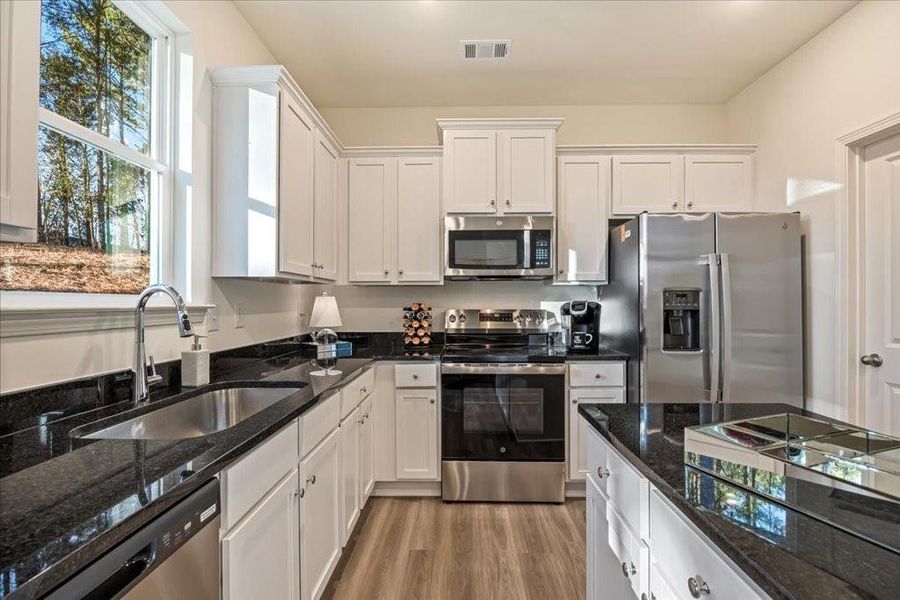 Furnished interior view inside a new home in Old Salem Crossing, Conyers (Image 12).