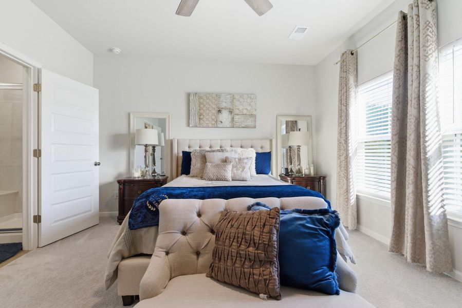 Furnished interior view inside a new home in , Summerville (Image 35). Furnished interior view inside a new home in , Summerville (Image 35).