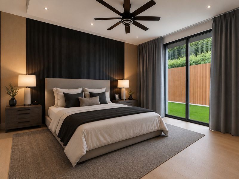 Furnished interior view inside a new home in , San Antonio (Image 14).
