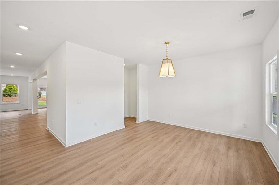 Spacious, unfurnished interior of a new home in Arbors at Richland Creek, Buford (Image 13).