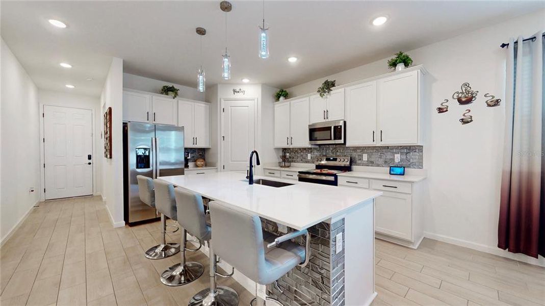 Furnished interior view inside a new home in , Winter Haven (Image 26).