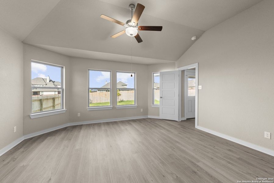 Spacious, unfurnished interior of a new home in Hunters Ranch, San Antonio (Image 26). Spacious, unfurnished interior of a new home in Hunters Ranch, San Antonio (Image 26).