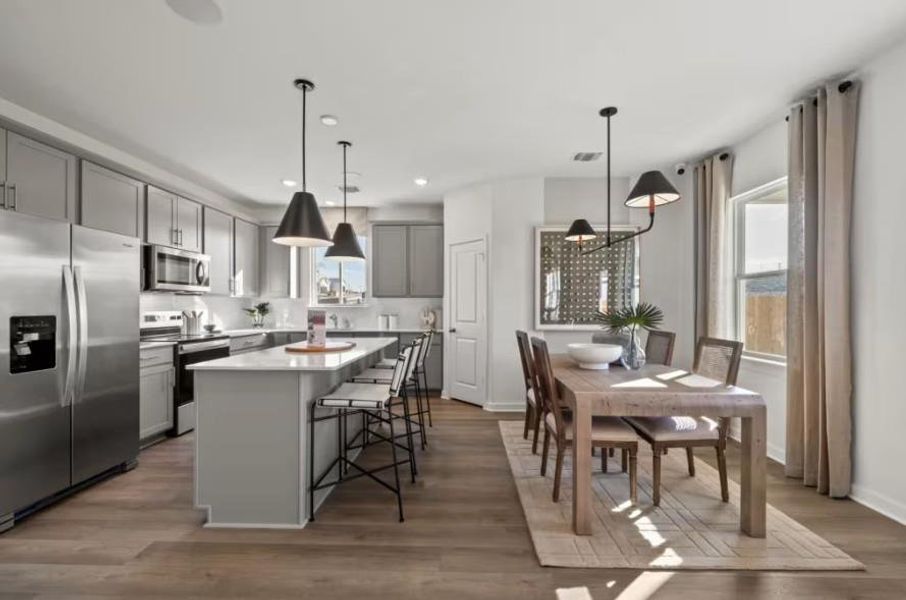 Photo of Centex model home with same floor plan, not of actual home listed. Photo of Centex model home with same floor plan, not of actual home listed.