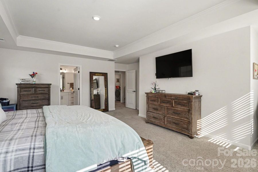 Furnished interior view inside a new home in Falls Cove, Troutman (Image 26). Furnished interior view inside a new home in Falls Cove, Troutman (Image 26).