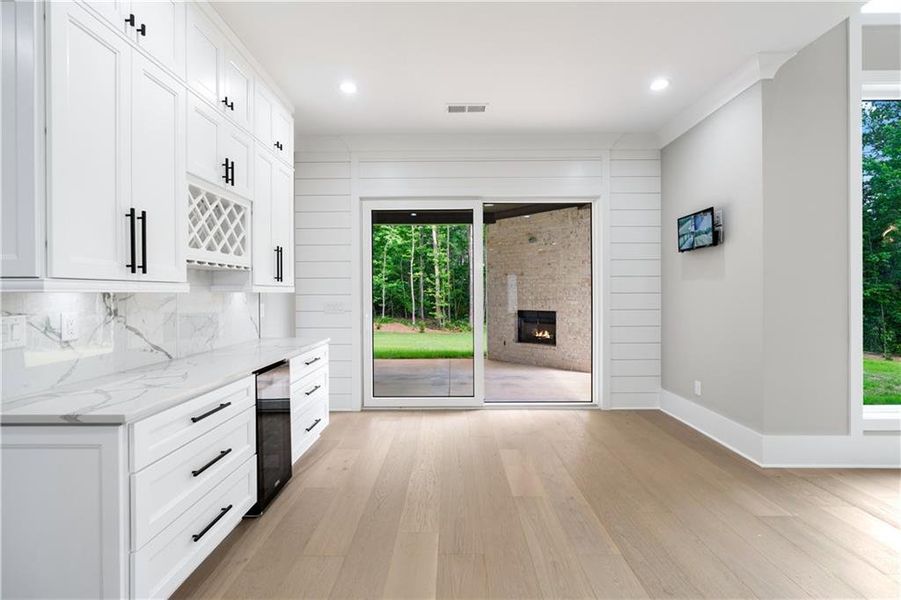 Furnished interior view inside a new home in , Buford (Image 6).