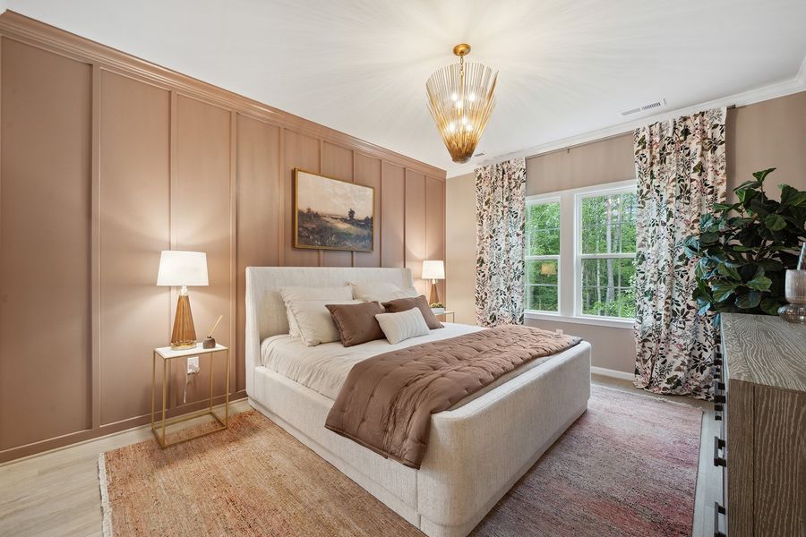 Representative furnished interior of a home built from the Evans - Genesis Value Collection by Mungo Homes in Bluefield, Lexington (Image 6).