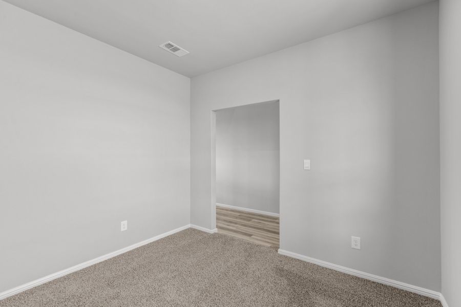 Representative unfurnished interior of a home built from the Shelby by D.R. Horton in Yukon Ridge, Odessa (Image 22). Representative unfurnished interior of a home built from the Shelby by D.R. Horton in Yukon Ridge, Odessa (Image 22).