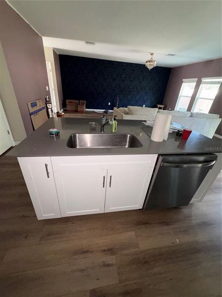 Furnished interior view inside a new home in Bell Creek Landing, Riverview (Image 5).