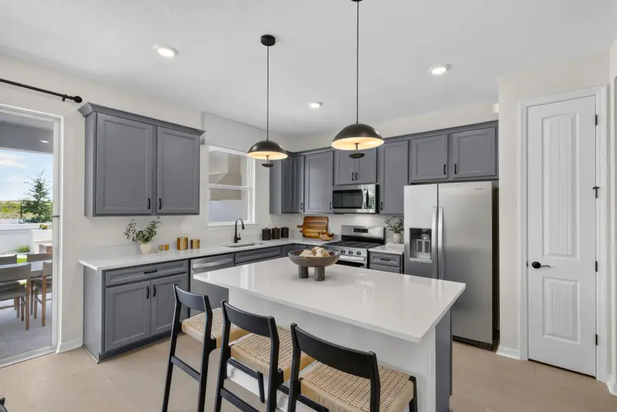 Representative furnished interior of a home built from the Imperial by Pulte Homes in Waypointe, Port Orange (Image 10).