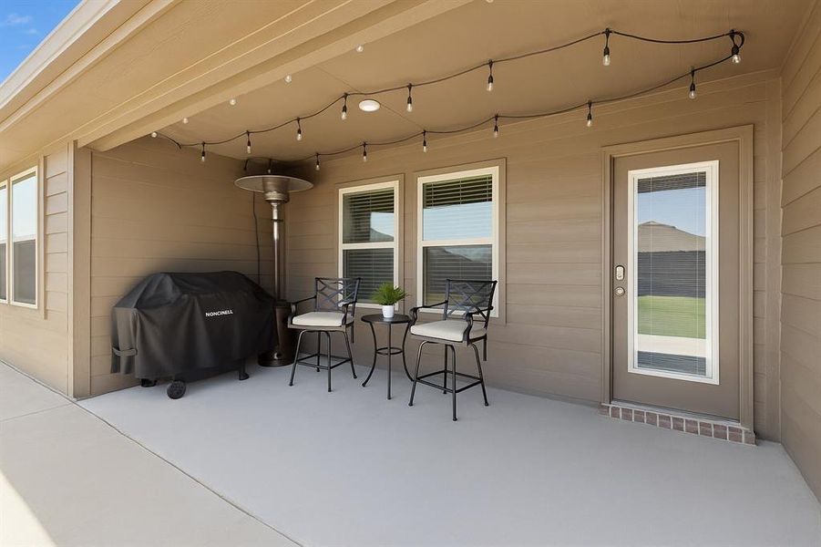 Furnished interior view inside a new home in Waverly Estates, Josephine (Image 8).
