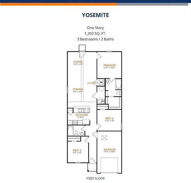 2D floor plan layout of this home in Park Central, Mineola, TX (Image 2). 2D floor plan layout of this home in Park Central, Mineola, TX (Image 2).