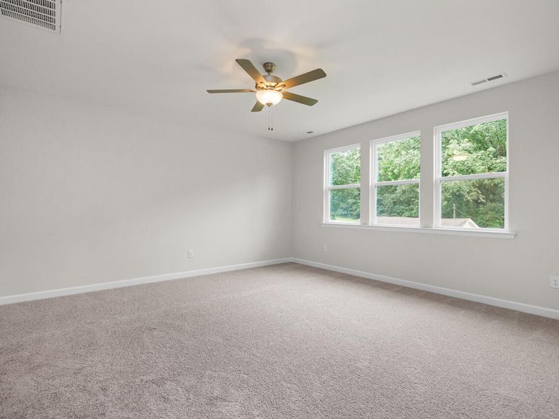 Spacious, unfurnished interior of a new home in Sage on North Main, Wake Forest (Image 29).