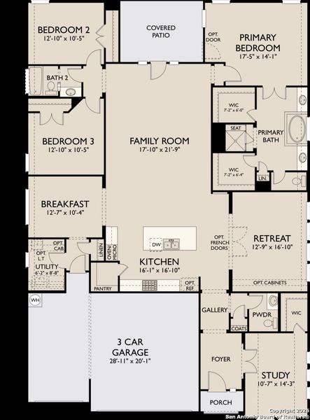 2D floor plan layout of this home in , Castroville, TX (Image 4). 2D floor plan layout of this home in , Castroville, TX (Image 4).